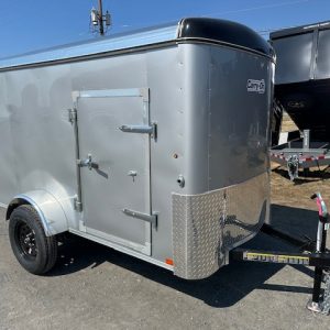 Carry-On 5 x 10 Enclosed Cargo Trailer – Ramp Door