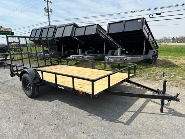 Carry-On 7 x 12 Landscape Utility Trailer – Rear Gate