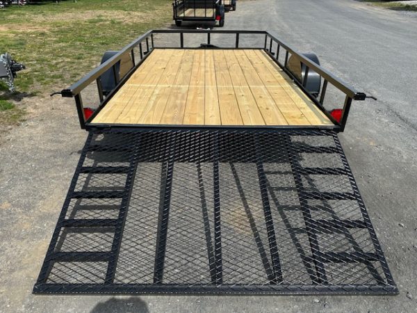 Carry-On 7 x 12 Landscape Utility Trailer – Rear Gate - Image 3