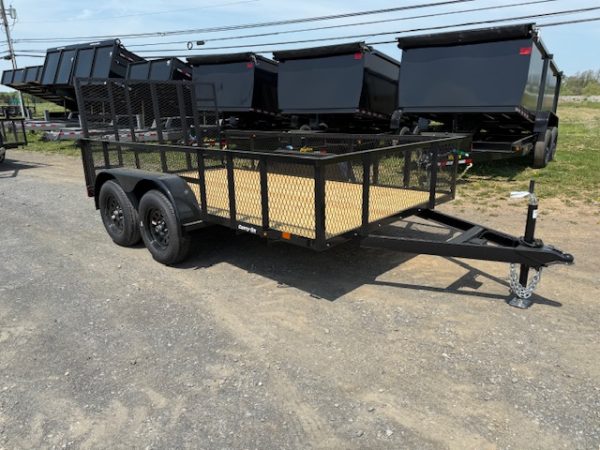 Carry-On 7 x 12 Landscape Utility Trailer – Mesh Sides