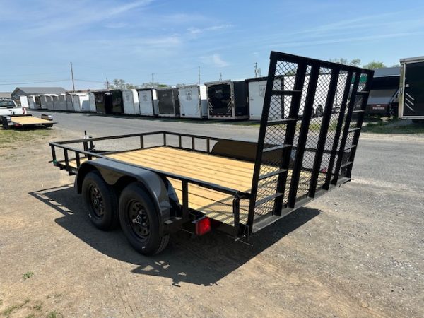 Carry-On 7 x 12 Landscape Utility Trailer – Rear Ramp Gate - Image 7