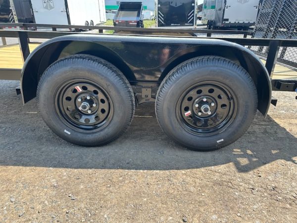 Carry-On 7 x 12 Landscape Utility Trailer – Rear Ramp Gate - Image 6