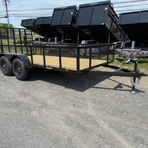 Carry-On 7 x 14 Landscape Utility Trailer – Mesh Sides