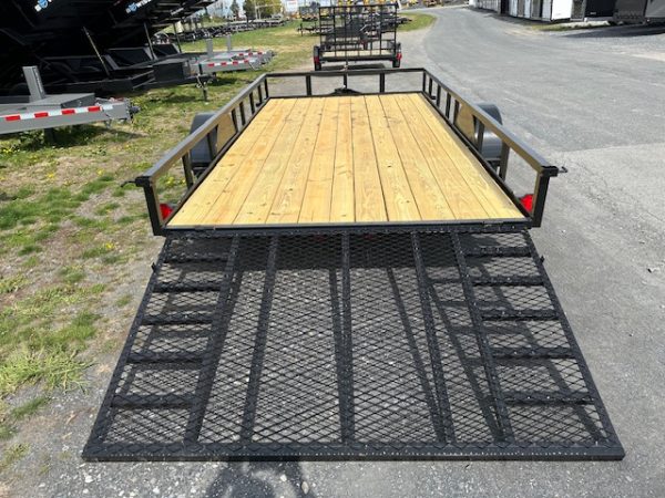 Carry-On 7 x 14 Landscape Utility Trailer – Rear Gate - Image 3