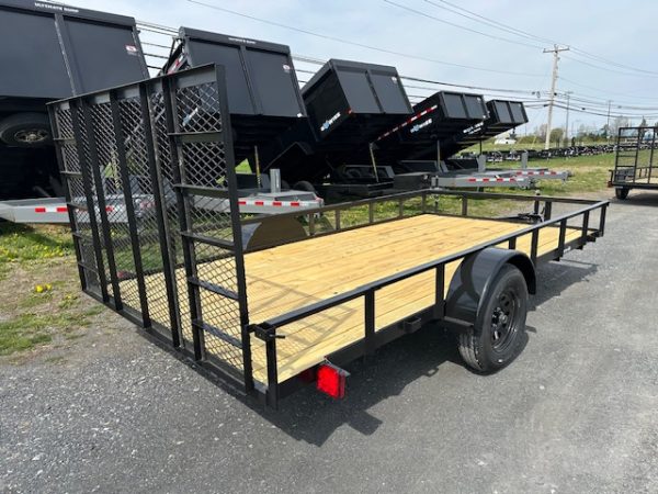 Carry-On 7 x 14 Landscape Utility Trailer – Rear Gate - Image 4