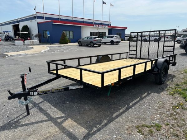 Carry-On 7 x 14 Landscape Utility Trailer – Rear Gate - Image 5