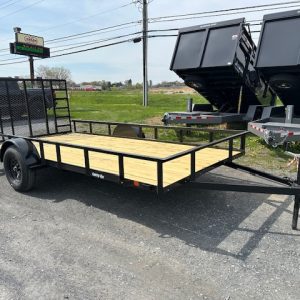 Carry-On 7 x 14 Landscape Utility Trailer – Rear Gate