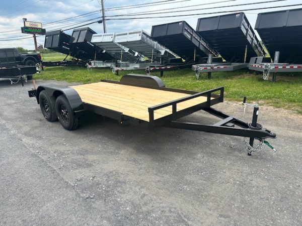 Carry-On 7 x 14 Open Car Trailer – Stabilizer Jacks