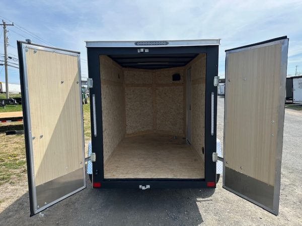 Covered Wagon 5 x 8 Enclosed Cargo Trailer I Barn Doors - Image 3