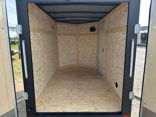 Covered Wagon 5 x 8 Enclosed Cargo Trailer I Barn Doors - Image 6