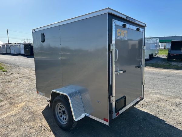 Covered Wagon 5 x 8 Enclosed Cargo Trailer – Ramp Door - Image 7