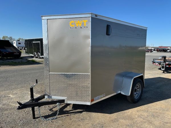 Covered Wagon 5 x 8 Enclosed Cargo Trailer – Ramp Door - Image 5