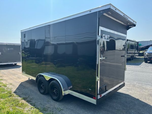 Covered Wagon 7 x 16 Enclosed Trailer – 18″ Added Height - Image 7