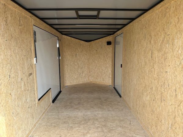 Covered Wagon 7 x 16 Enclosed Cargo Trailer – UTV Escape Door - Image 3