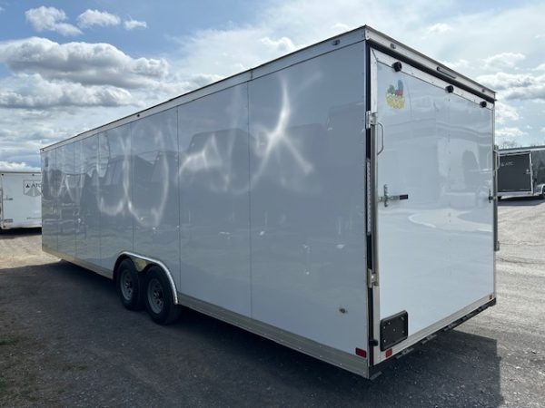 Covered Wagon 8.5 x 28 Enclosed Car Trailer – Ramp Door - Image 7