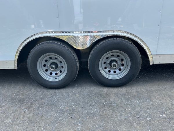 Covered Wagon 8.5 x 28 Enclosed Car Trailer – Ramp Door - Image 8