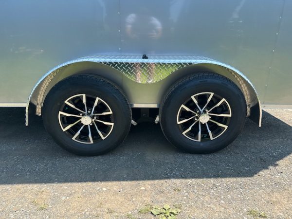 Formula 7 x 14 Enclosed Cargo Trailer – Aluminum Wheels - Image 8