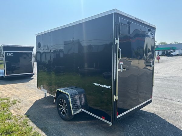 Formula 6 x 12 Enclosed Cargo Trailer – Aluminum Wheels - Image 7