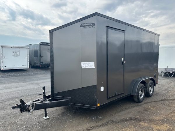 Formula 7.5 x 14 Enclosed Concession Trailer – Barn Doors - Image 5