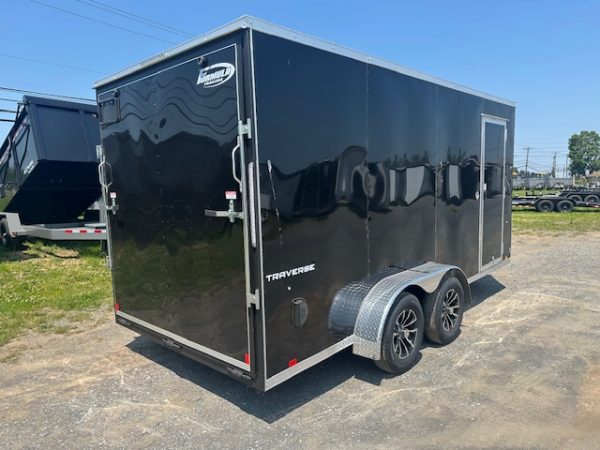 Formula 7 x 16 Enclosed Cargo Trailer – Aluminum Wheels - Image 4