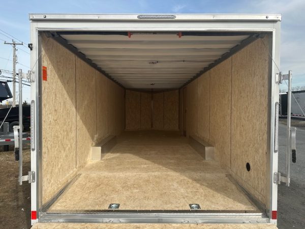Formula 8.5 x 24 Aluminum Enclosed Car Hauler – V Nose - Image 6