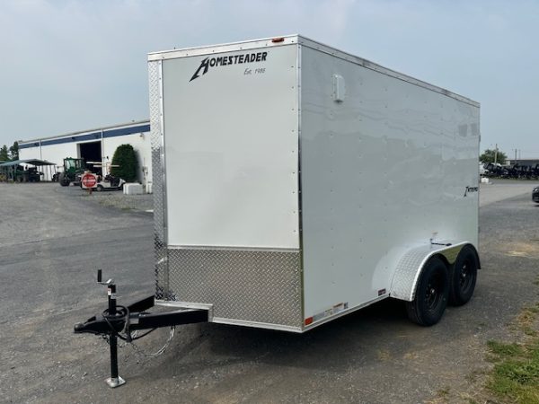 Homesteader 7 x 12 V-Nose Enclosed Cargo Trailer – Barn Doors - Image 5
