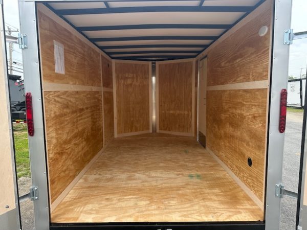 Homesteader 7 x 12 V-Nose Enclosed Cargo Trailer- Barn Doors - Image 6