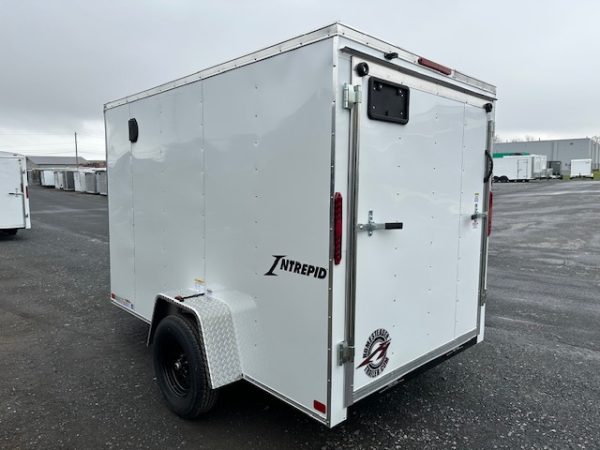 Homesteader 6×10 V-Nose Cargo Trailer – Ramp Door - Image 7
