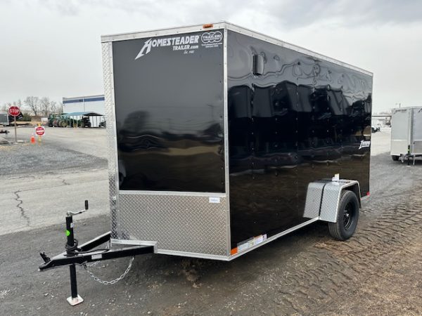 Homesteader 7 x 12 V-Nose Enclosed Cargo Trailer - Image 5