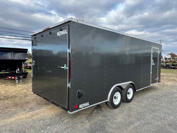Nexhaul 8.5 x 20 V-Nose Enclosed Car Trailer - Image 4