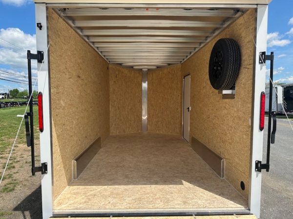 Nitro 7.5×14 V-Nose Enclosed Cargo Trailer- Black Trim - Image 6