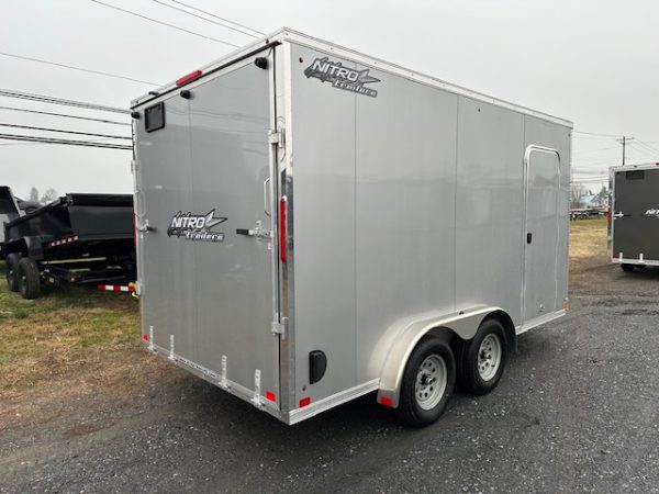 Nitro 7.5×14 Enclosed Cargo Trailer- V-Nose - Image 4