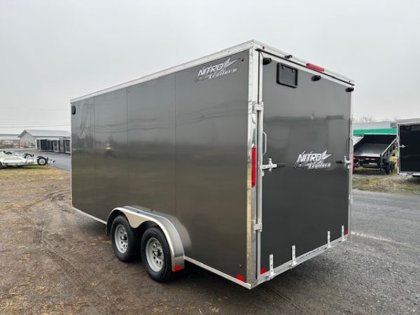 Nitro 7.5×16 Enclosed Cargo Trailer- V-Nose - Image 4