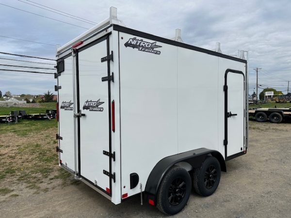 Nitro 7×12 Enclosed Cargo Trailer- Contractor Package - Image 4