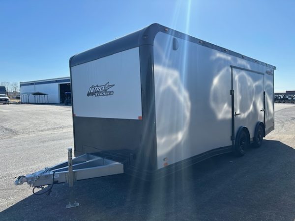 Nitro 8.5 x 22 Enclosed Aluminum Car Trailer- Black Trim - Image 5