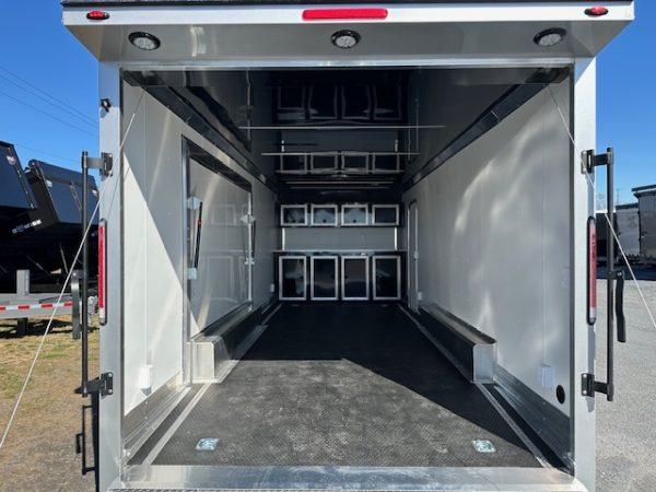 Nitro 8.5 x 22 Enclosed Aluminum Car Trailer- Black Trim - Image 6