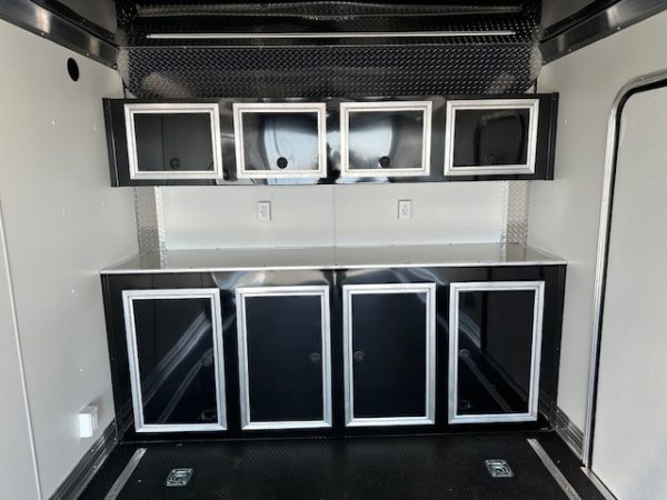 Nitro 8.5 x 22 Enclosed Aluminum Car Trailer- Black Trim - Image 10