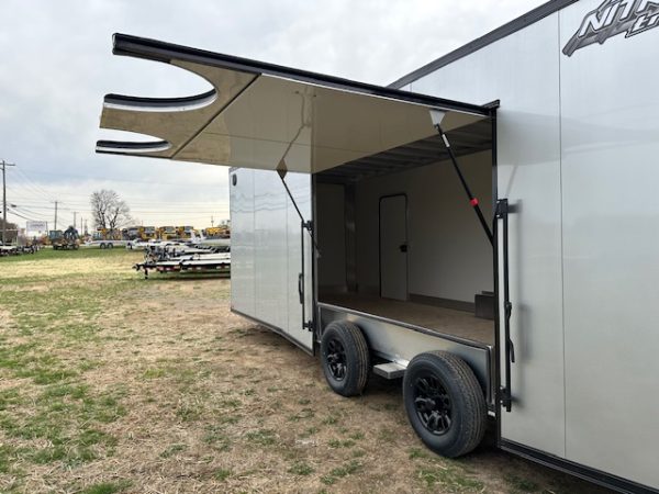 Nitro 8.5 x 24 Enclosed Aluminum Car Trailer- Escape Door - Image 10