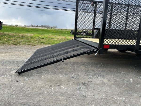 Premier 6.4 x 12 Landscape Utility Trailer – 48″ Mesh Sides - Image 3