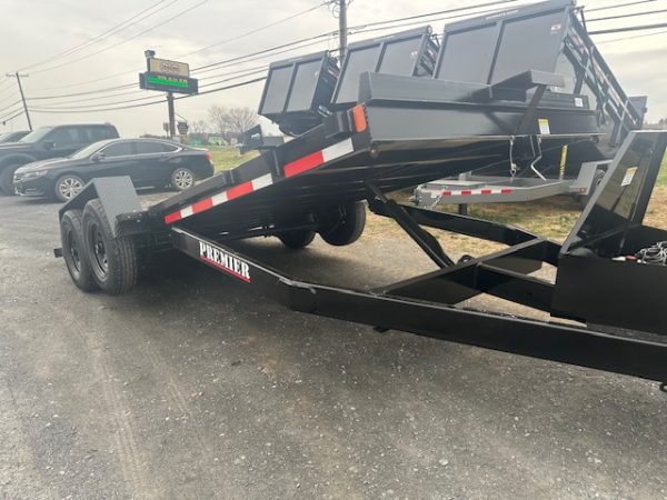 Premier 7 x 18 Equipment Trailer – Power Tilt - Image 7