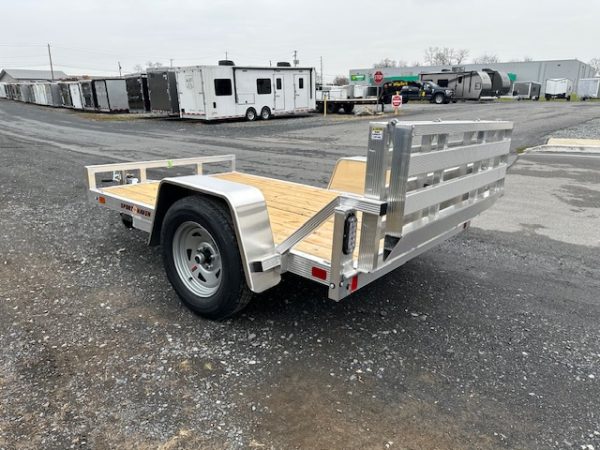 Sport Haven 5×8 Aluminum Utility Trailer – Wood Deck - Image 4