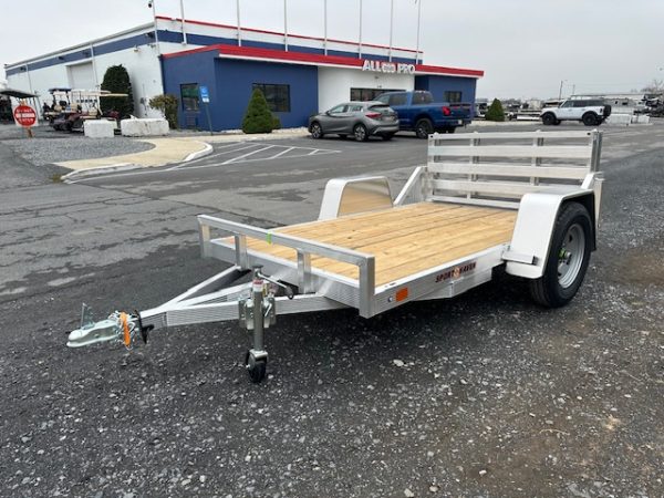 Sport Haven 5×8 Aluminum Utility Trailer – Wood Deck - Image 5