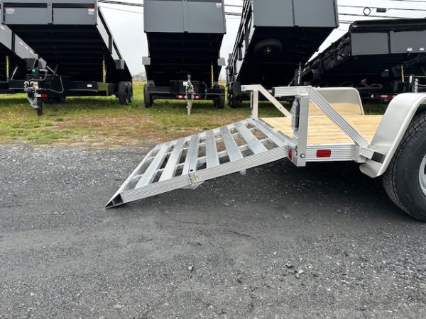 Sport Haven 5×8 Aluminum Utility Trailer – Wood Deck - Image 6