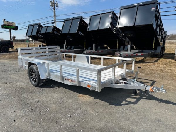 Sport Haven 6×12 Aluminum Utility Trailer – Deluxe