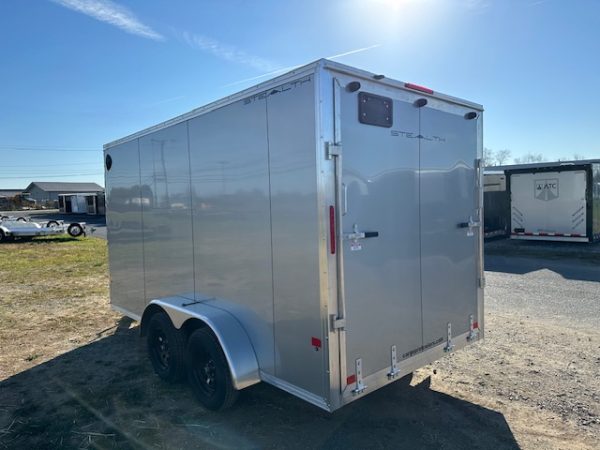 Cargo Pro 7 x 14 V-Nose Aluminum Cargo Trailer – Ramp Door - Image 4