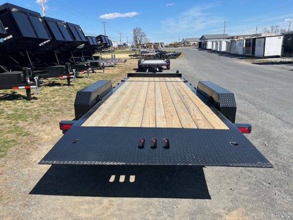 CAM Superline 7 x 20 8 Ton Equipment Trailer – Split-Tilt - Image 3