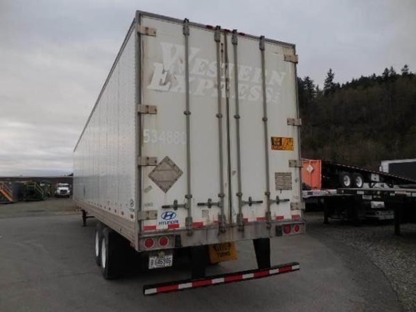 2007 Hyundai 53ft Dry Vans Plywood Lined Trans Roof for Sale