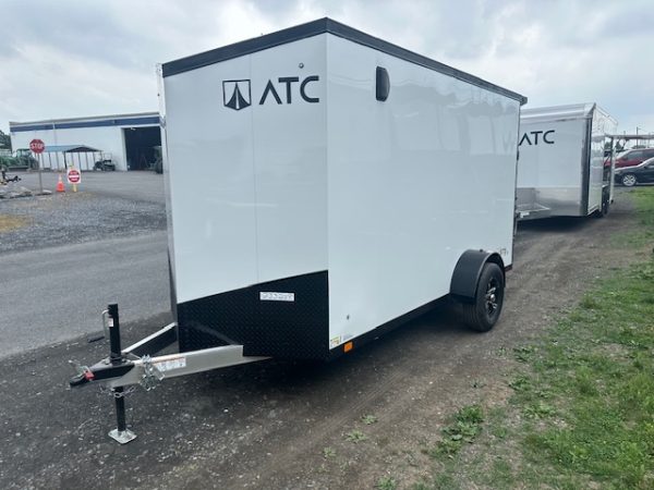 ATC 6 x 12 Aluminum Enclosed Cargo Trailer – Black Trim - Image 4