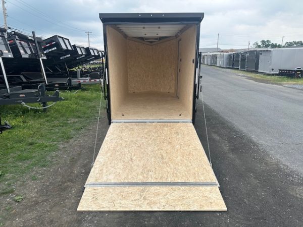 ATC 6 x 12 Aluminum Enclosed Cargo Trailer – Black Trim - Image 3
