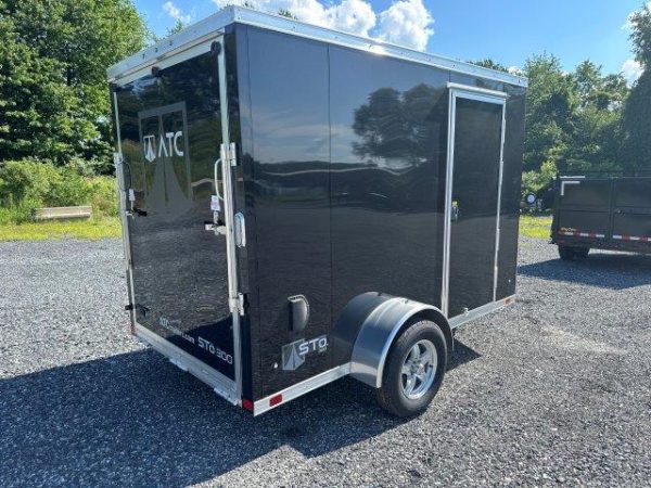 ATC 6 x 10 Aluminum Enclosed Cargo Trailer – Aluminum Wheels - Image 5